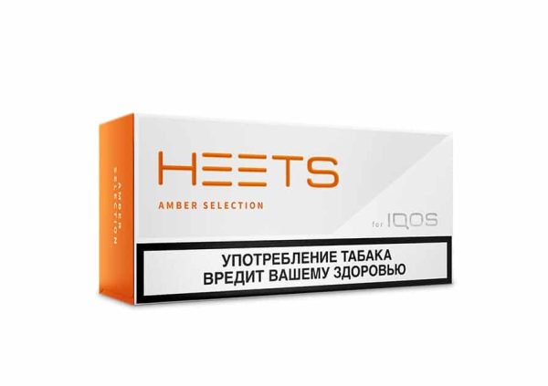 IQOS Heets Amber from Parliament Russia