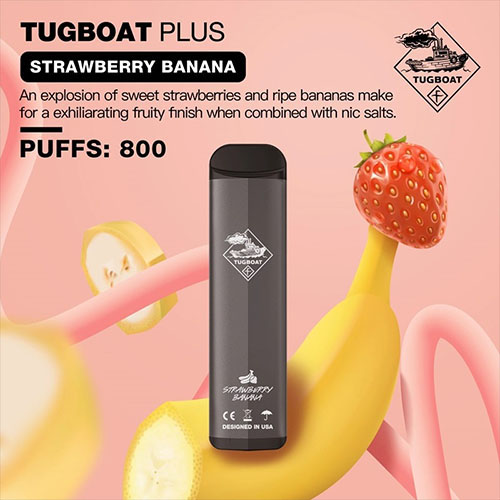 Tugboat Plus Disposable Pod Kit 800 Puffs