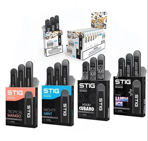 STIG Pods Ultra Portable Disposable Vape Device