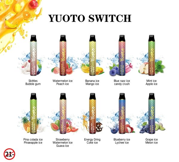 YUOTO Switch Disposable Vape 3000 Puffs