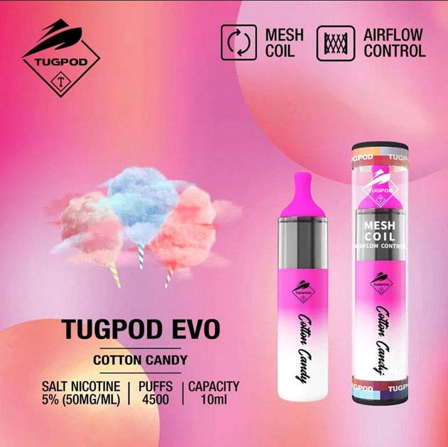 Tugboat Evo 4500 Puffs Disposable