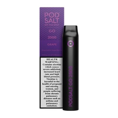 Pod Salt Go Disposable 2500 puffs e-liquid