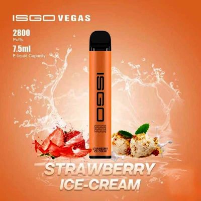 ISGO Vegas Strawberry Ice Cream 2800 Puffs