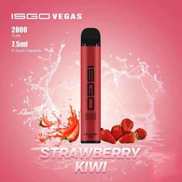 ISGO Vegas Strawberry Kiwi 2800 Puffs