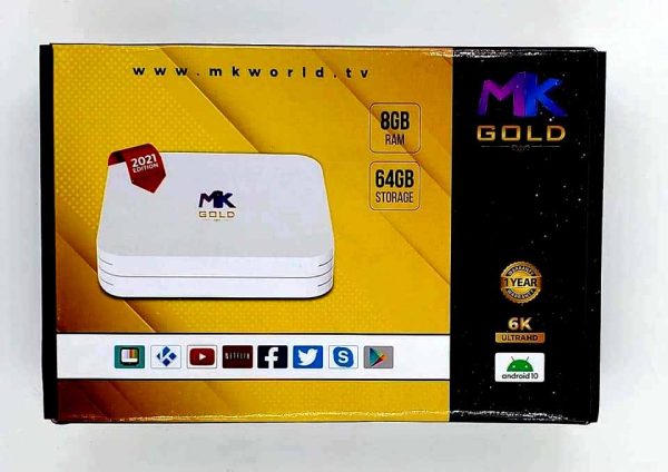 MKgold Android 6k Tv Box