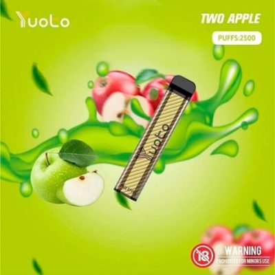 Yuoto XXL Two apple ice 2500 Puffs
