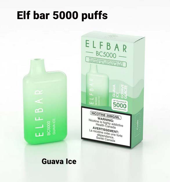 Elf Bar 5000 Puffs disposable vape