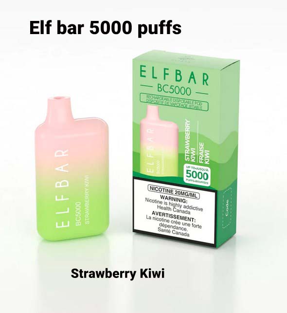 Elf Bar 5000 Puffs disposable vape
