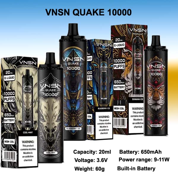 VNSN QUAKE 10000 Puffs Disposable Vape